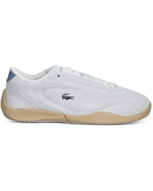 Lacoste Protect Suede Trainers - White