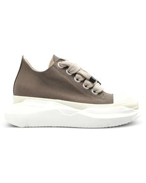 Rick Owens Jumbolace Abstract Low Sneaks Sneakers - Weiß