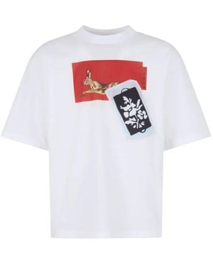 Marni Graphic-Print T-Shirt - White