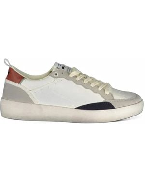 Gas Baskets À Empiècements - White