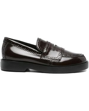 Agl Attilio Giusti Leombruni Andrea Loafers - Black