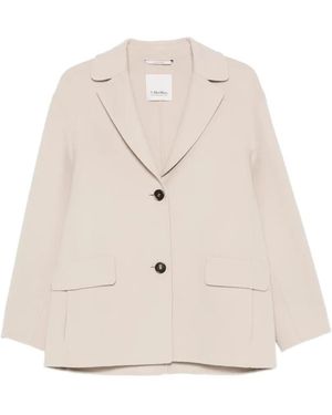 Max Mara Elfi Wool Jacket - White