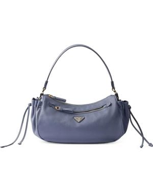 Prada Small Leather Bag - Blue