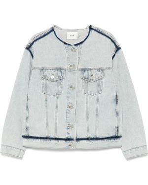 B+ AB Klassische Jeansjacke - Grau