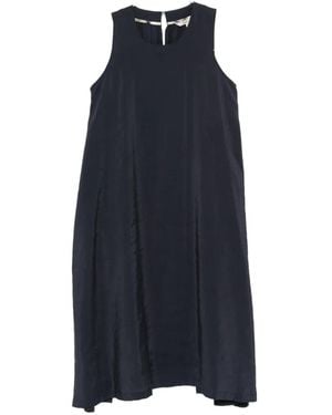 Barbour Sleeveless Midi Dress - Blue