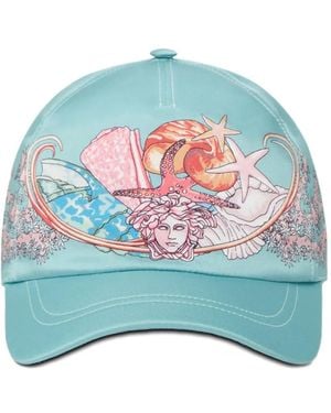 Versace Gorra Coral Theater - Azul