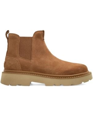 UGG Suede Chelsea Boots - ブラウン