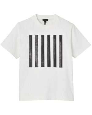 Marc Jacobs Stripe Box T-Shirt - White