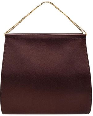 Neous Bolso shopper con asa de cadena - Morado