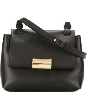 Ferragamo 斜めがけフラップバッグ - ブラック