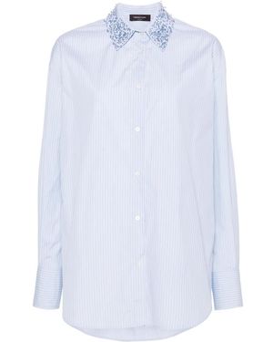 Fabiana Filippi Camicia A Righe - Bianco