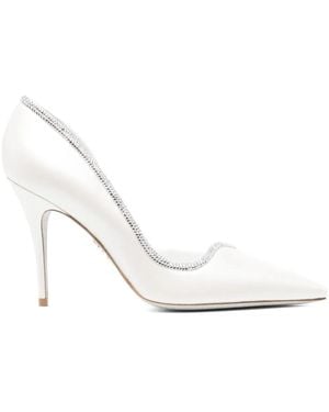Rene Caovilla Onda Pumps 105mm - Weiß