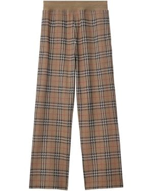Burberry Trousers Sporty - Natural