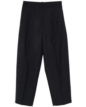 Liviana Conti Pleated Trousers - White
