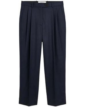 Skall Studio Arley Pleated Tailored Pants - Blue