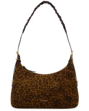Vanessa Bruno Jess Leopard-Print Shoulder Bag - Brown