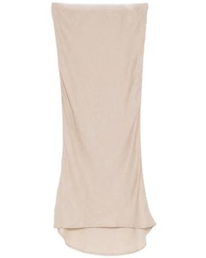 James Perse Linen High-Low Skirt - White