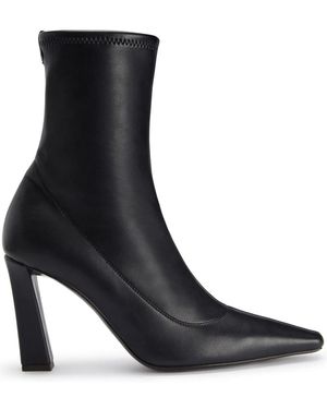 Giuseppe Zanotti 90Mm Janiee Stretch Ankle Boots - Black