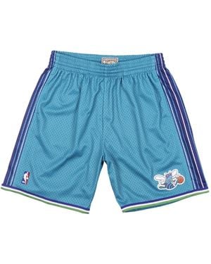 Mitchell & Ness NBA Charlotte Hornets 99-00 Swingman Shorts - Blau