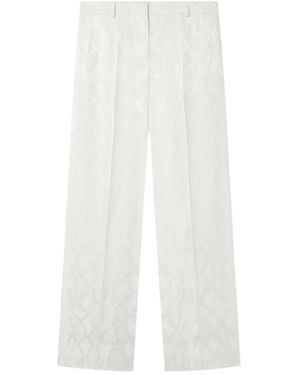 Stella McCartney Jacquard Trousers - White