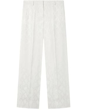 Stella McCartney Jacquard Trousers - White