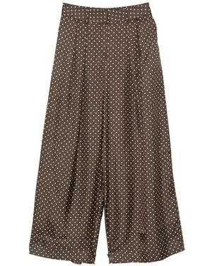 Franchise Mila Palazzo Pants - Brown