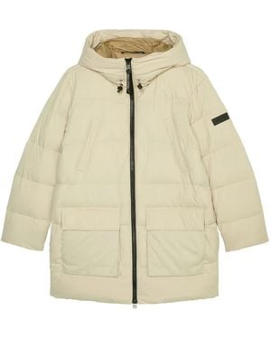Marc O' Polo Padded Hooded Parka - Natural