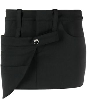 Coperni Utility Mini Skirt - Black