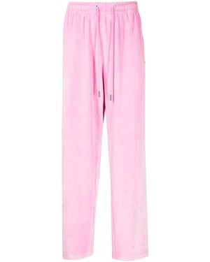 TEAM WANG design Sparkles Straight-Leg Pants - Pink