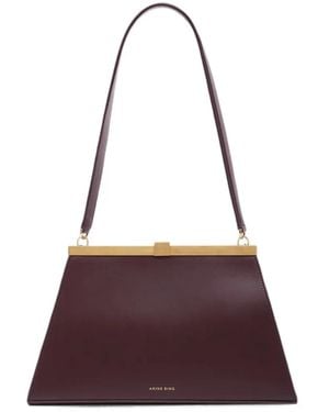 Anine Bing Anine Bag Smooth Leather - Purple