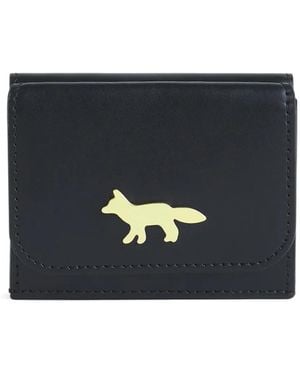 Maison Kitsuné Eddie Trifold Wallet - Blue