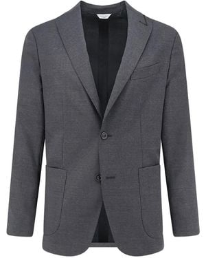 Boglioli Single-Breasted Blazer - Gray