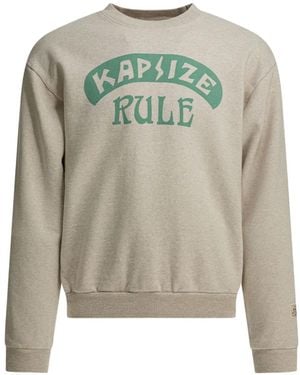 Kapital Crew-Neck Sweatshirt - White