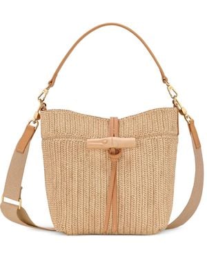 Longchamp Bolso De Hombro Le Roseau Pequeño - Blanco