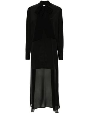 P.A.R.O.S.H. Robe Soiree À Coupe Courte - Noir