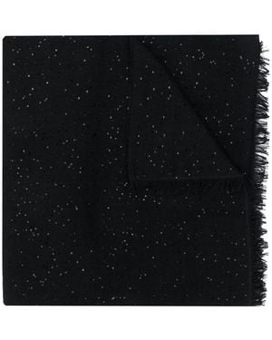 Brunello Cucinelli Pañuelo Con Detalle De Lentejuelas - Negro