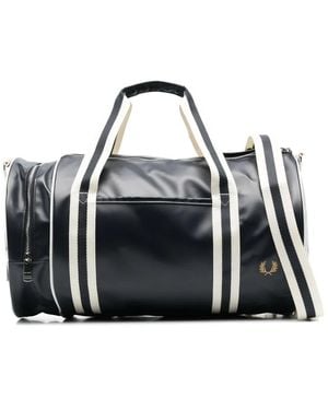 Fred Perry Classic Barrel Bag - Blue