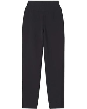 Lanvin Ribbed-Waistband Trousers - Blue