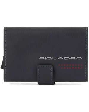 Piquadro Urban Pop-Up Card Holder - Gray