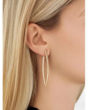 Melissa Kaye Cristina Diamond Earrings - Natural