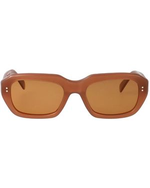 Retrosuperfuture Miles Rectangle-Frame Sunglasses - Brown