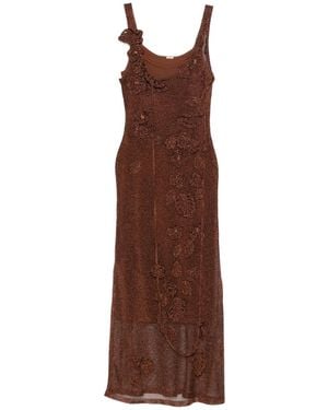 Cult Gaia Gestricktes Pemma Maxikleid - Braun