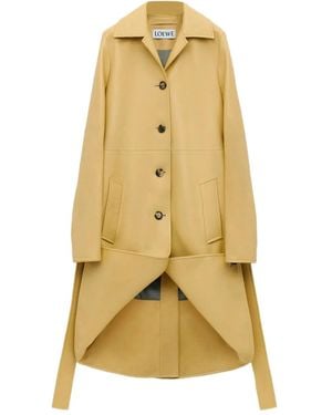 Loewe Button-Up Coat - Yellow