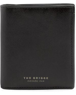 The Bridge Lupo Leather Wallet - Black