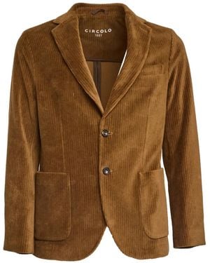 Circolo 1901 Corduroy Blazer - Brown