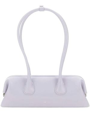 OSOI Mini Boat Wide Shoulder Bag - White