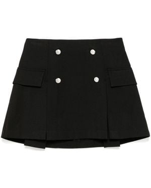 STAUD A-Line Skirt - Black