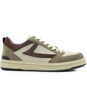 HTC Starlight Panelled Suede Trainers - White