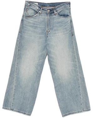 Levi's フェイデッド ワイドジーンズ - ブルー