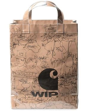 Carhartt Graphic-Print Tote Bag - Natural
